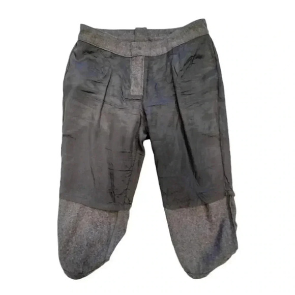 Free  Bird Collection Wool Blend Grey Capri Size 26 - Picture 7 of 12